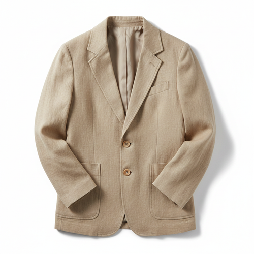 Blazer de Lino Beige