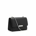 Bolso mini cruzado negro elegante y moderno